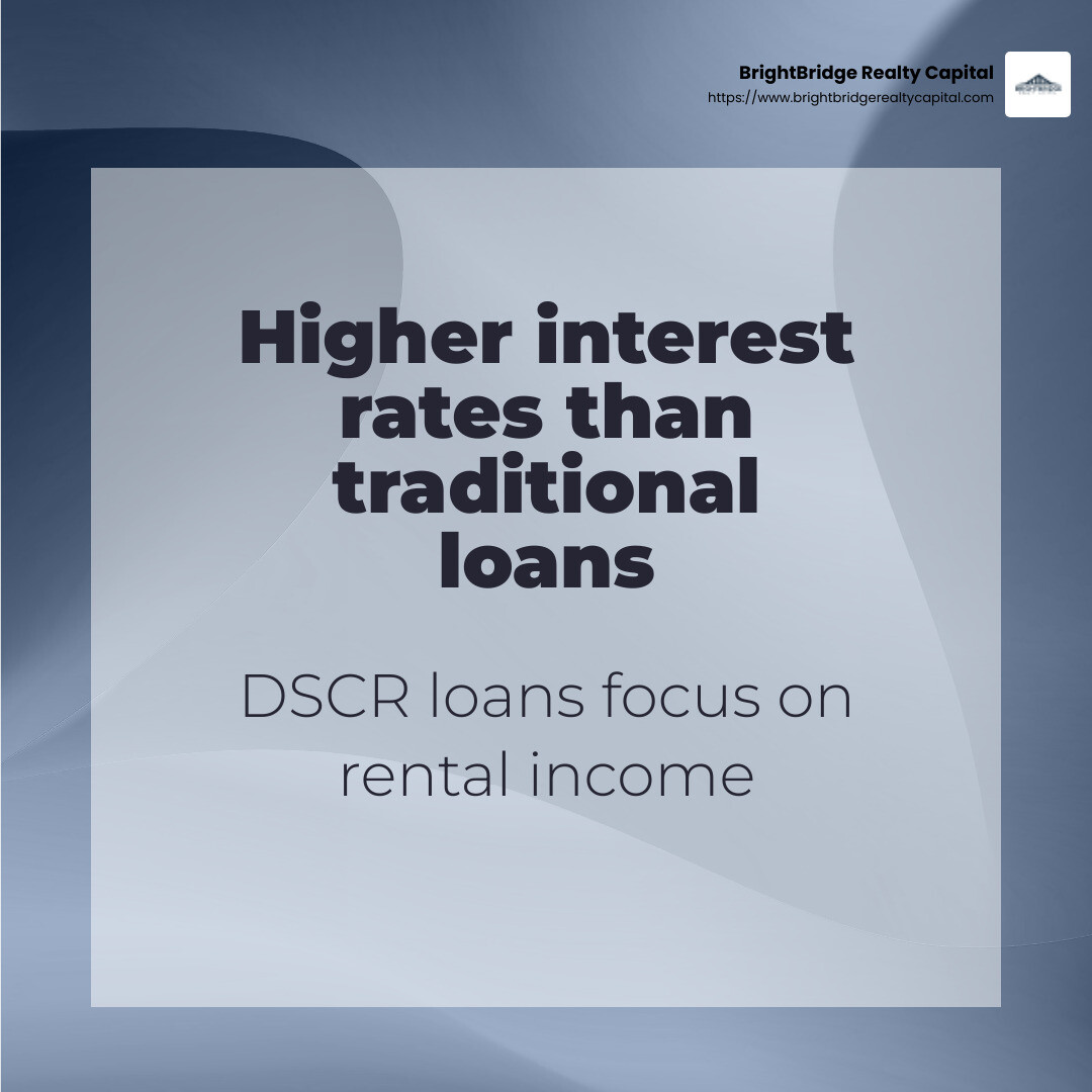 DSCR loans focus on the property's ability to generate rental income. - financing for short term rental properties infographic simple-stat-abstract