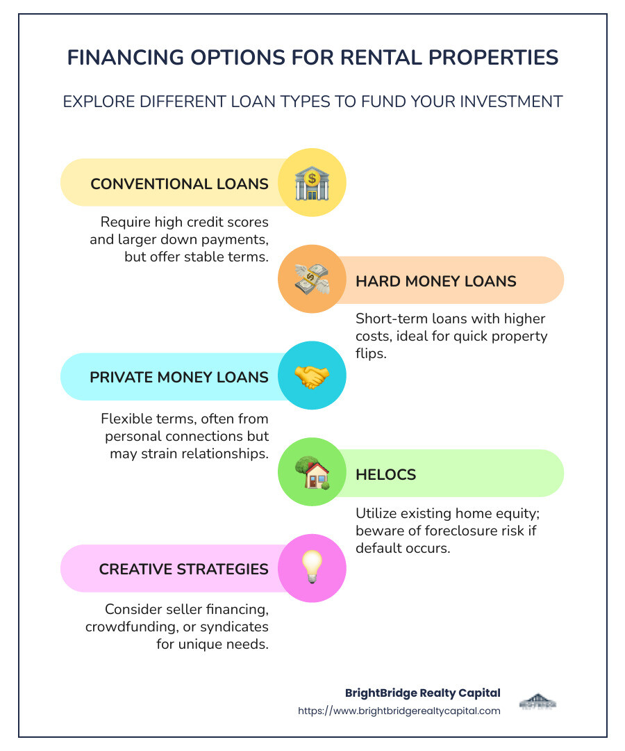 Infographic of Rental Property Financing Methods and Benefits - how to finance a rental property infographic infographic-line-5-steps-colors Infographic of Rental Property Financing Methods and Benefits - how to finance a rental property infographic infographic-line-5-steps-colors