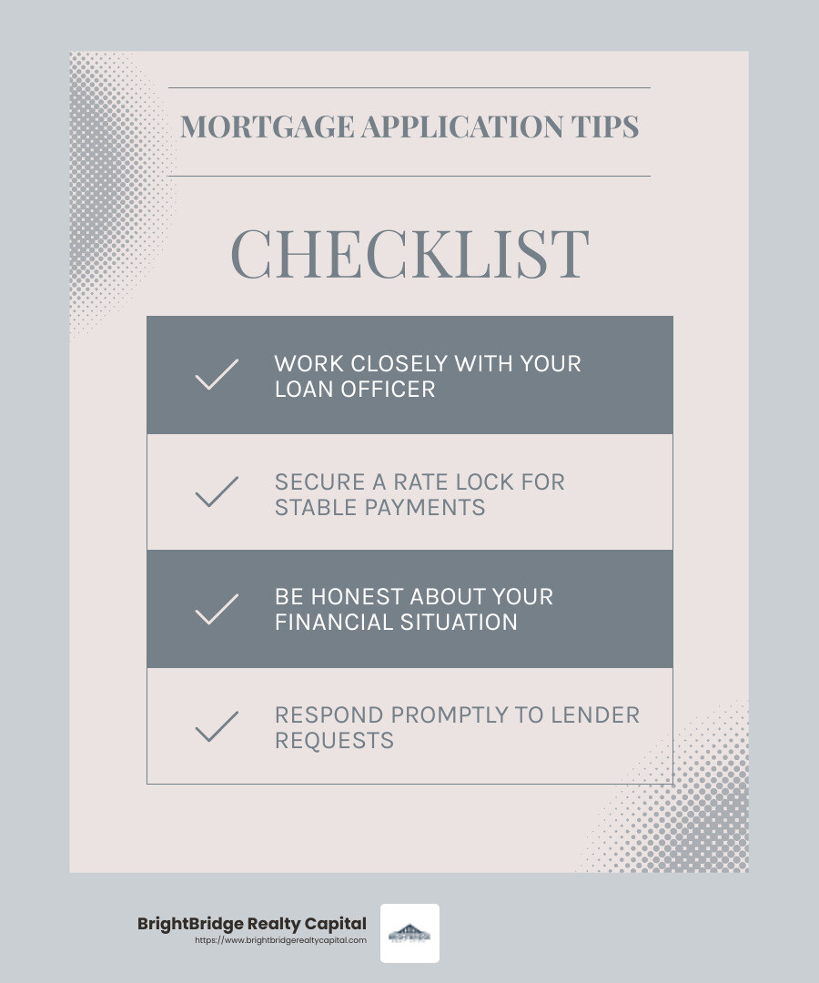 Timely responses and document readiness are key to a fast mortgage process. - fast mortgage process infographic checklist-light-blue-grey Timely responses and document readiness are key to a fast mortgage process. - fast mortgage process infographic checklist-light-blue-grey