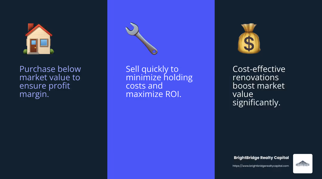 Maximizing Profit in Fix-and-Flip - fix a flip infographic 3_facts_emoji_blue