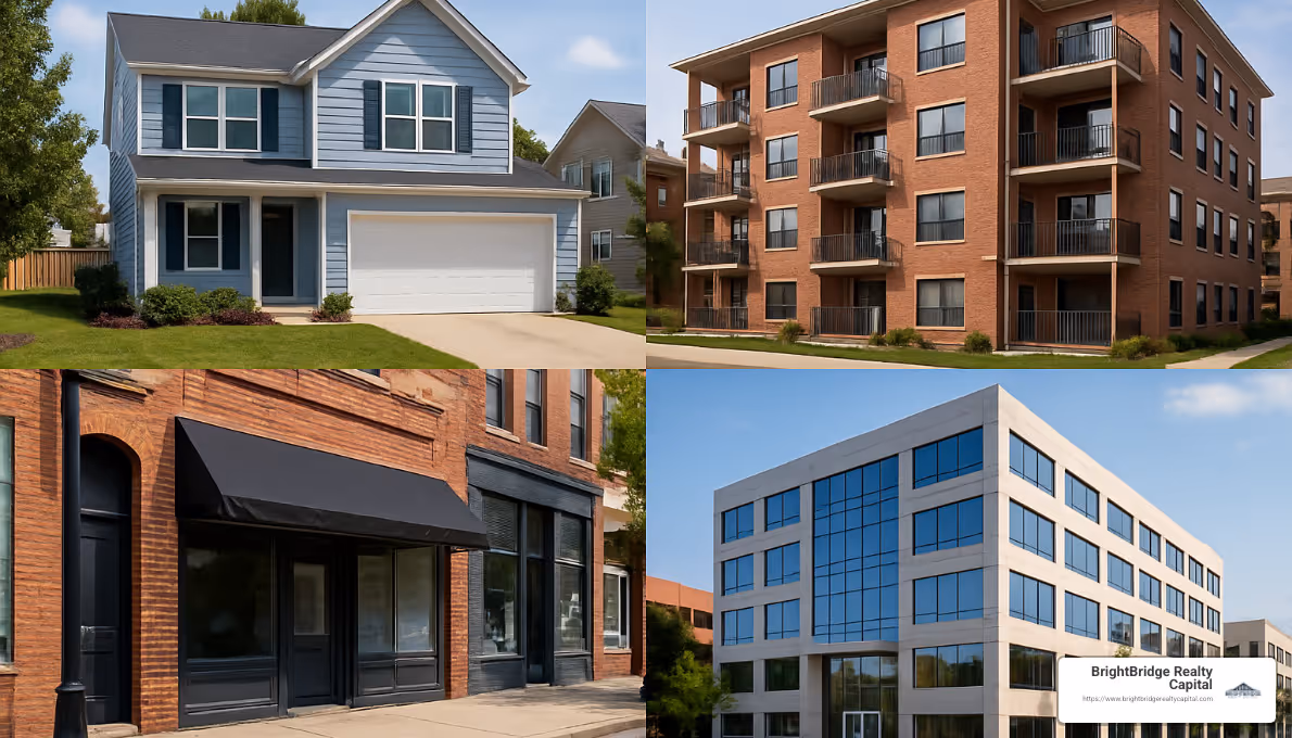 different types of properties for bridge financing - bridge financing