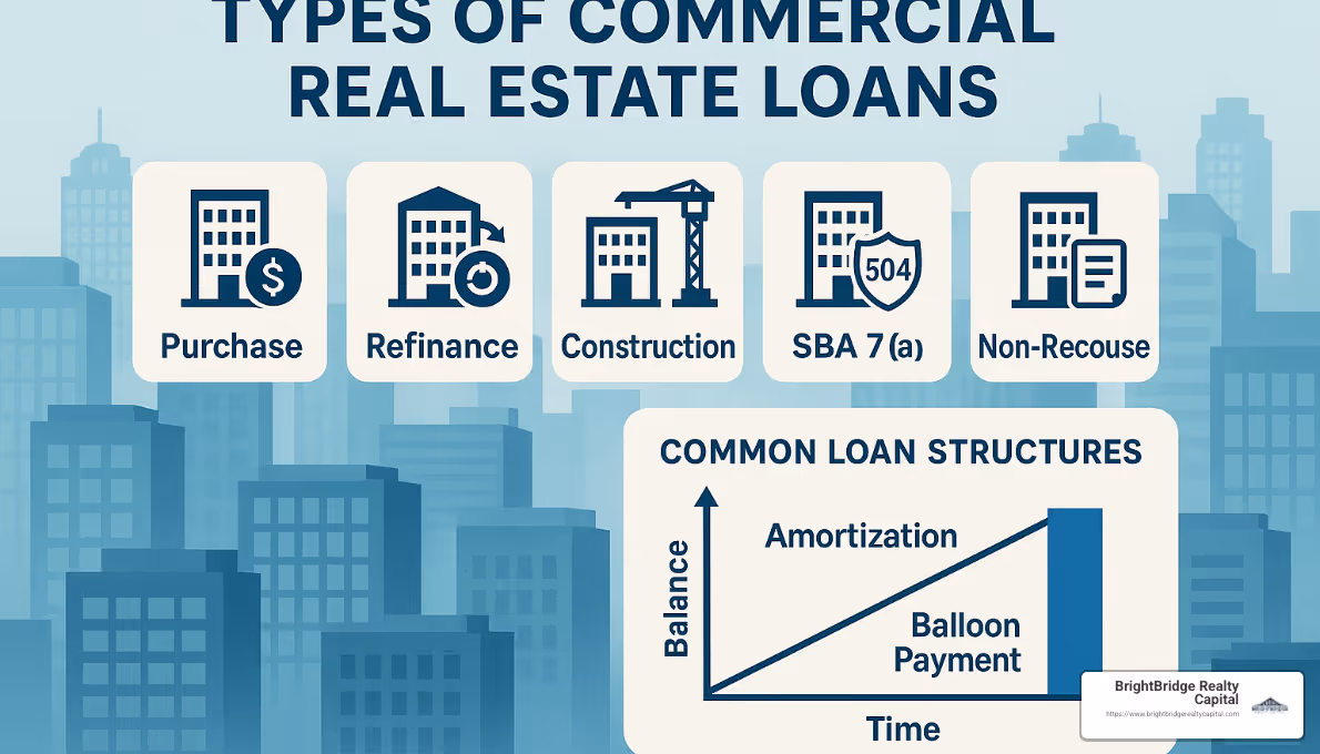 commercial real estate loan types and structures - commercial real estate loan provider