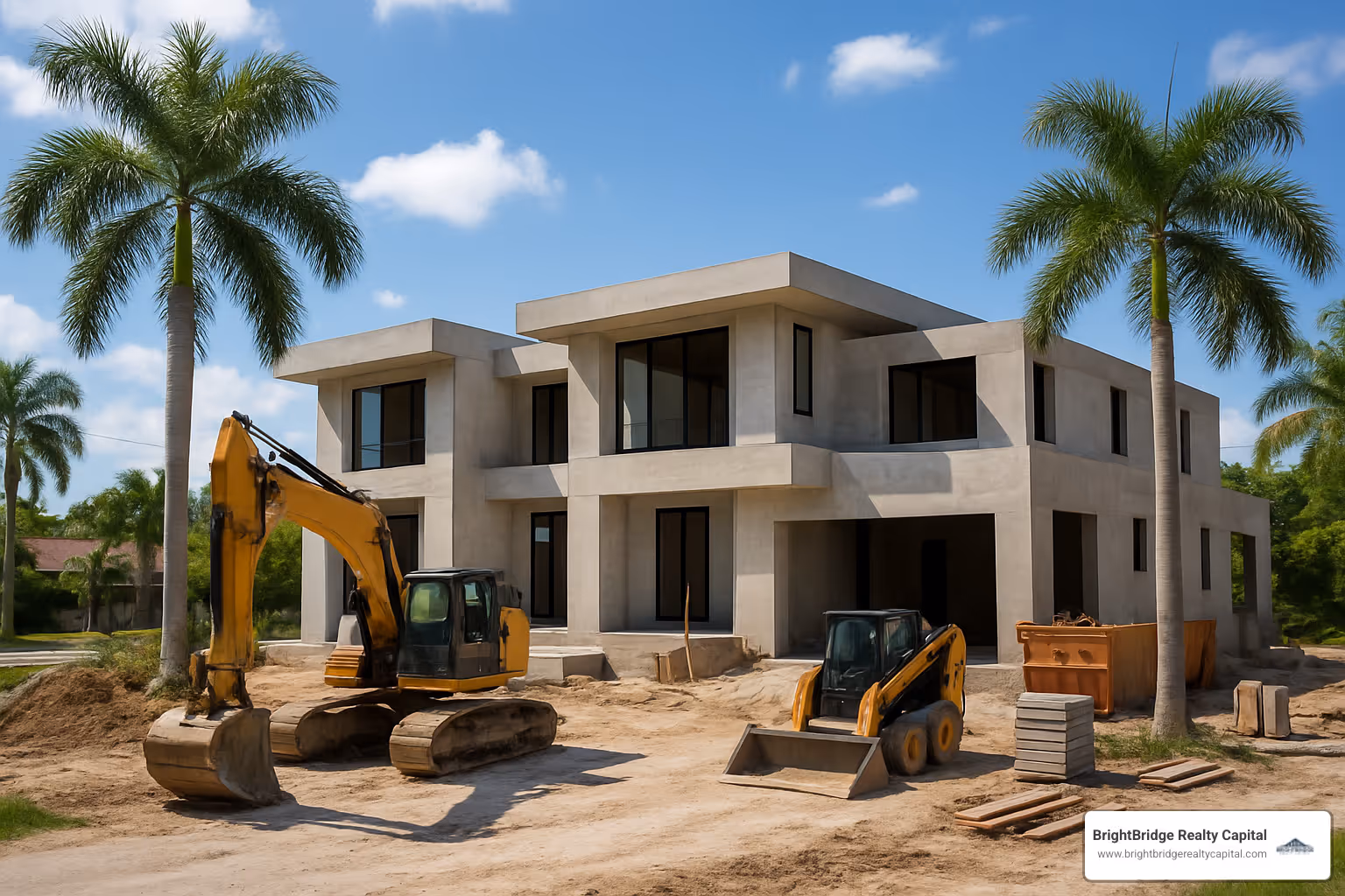 Luxury single-family home construction project in Pinecrest FL