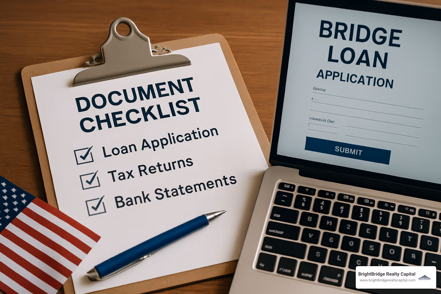 Document checklist for bridge loan application - bridge loan application online
