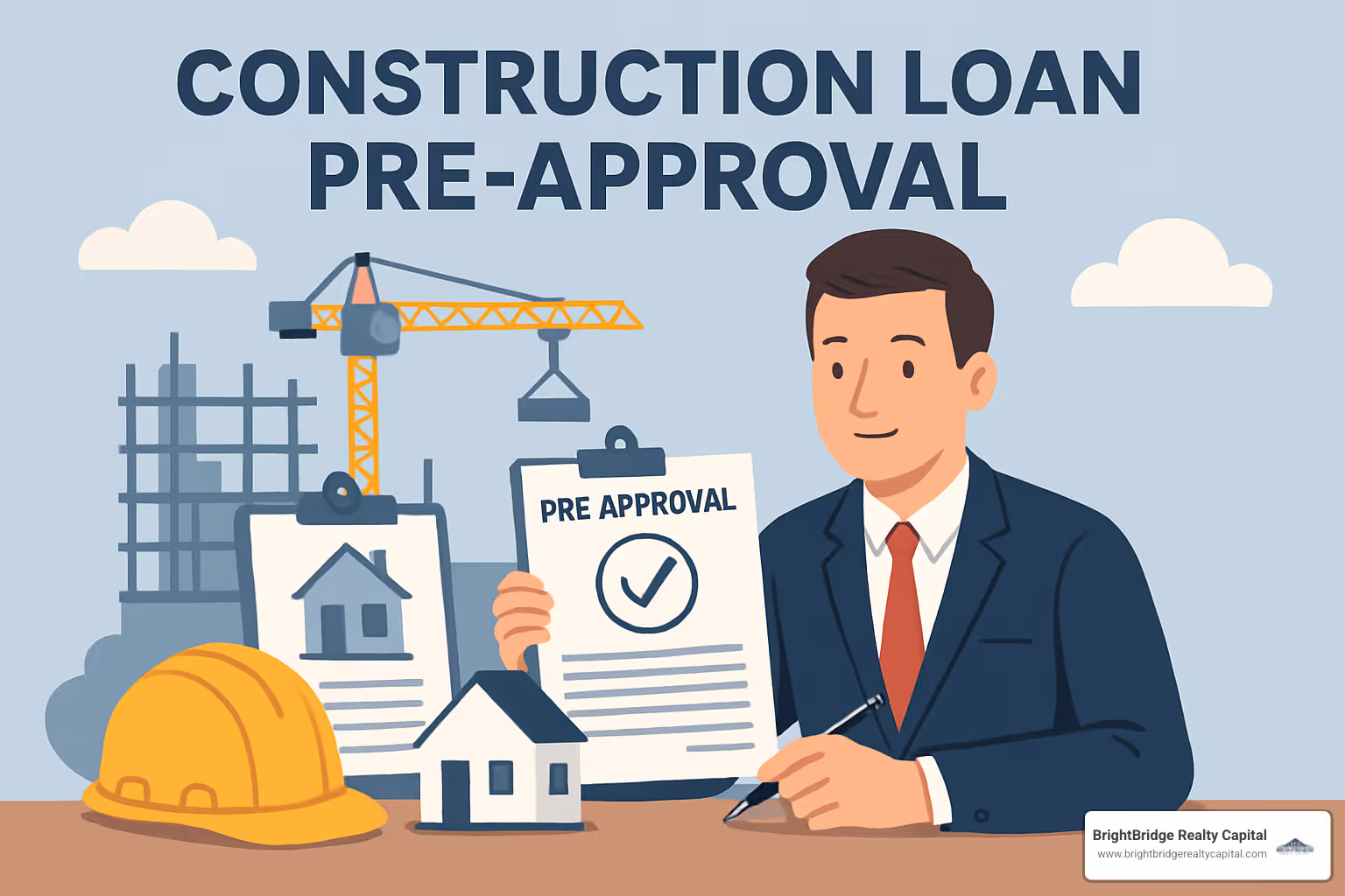 Construction loan pre-approval checklist with requirements - construction loan pre approval