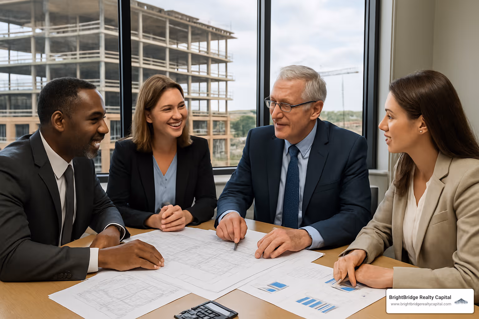 construction financing meeting - fast funding bridge loans