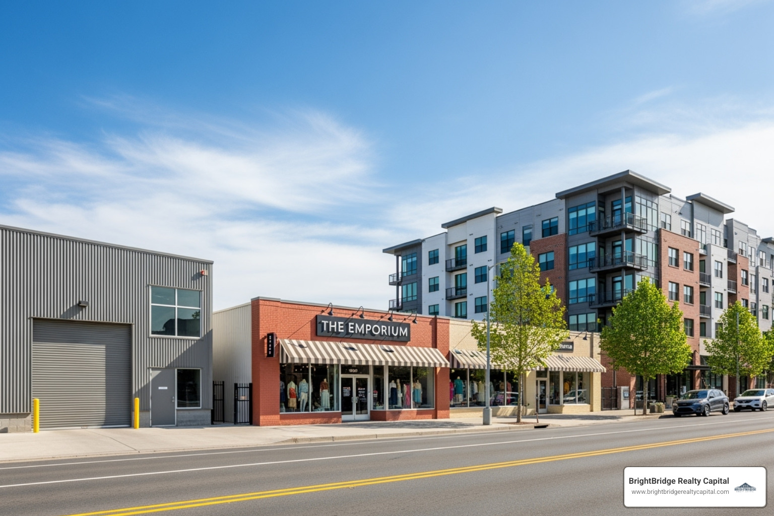 diverse set of commercial properties (industrial, retail, multifamily) - commercial property loan