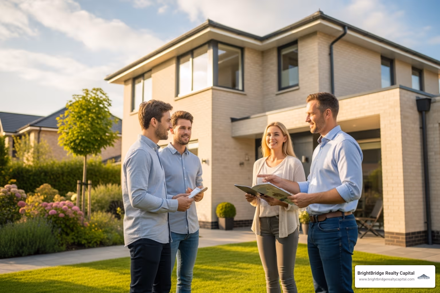 real estate agent and couple - arv loan