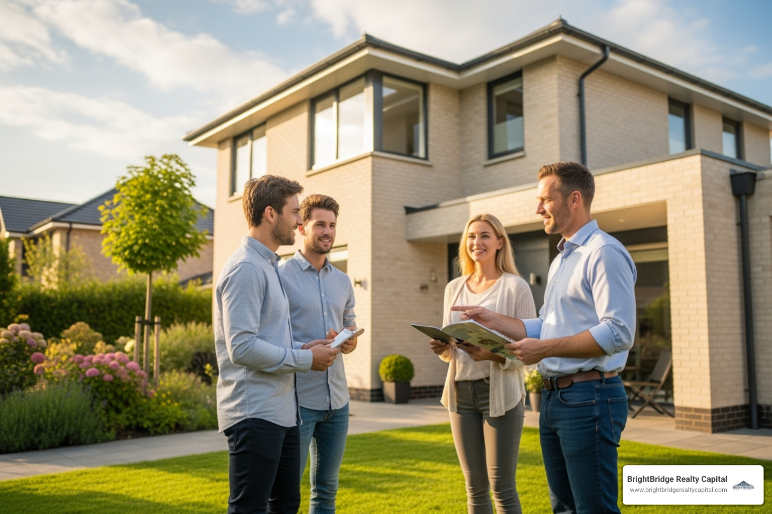 real estate agent and couple - arv loan