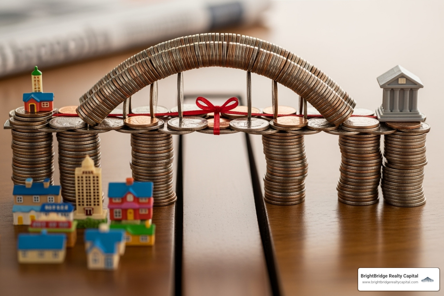 A close-up image of a loan document with sections like 'Repayment Schedule,' 'Interest Rate,' and 'Collateral Agreement' highlighted - bridge loans for companies