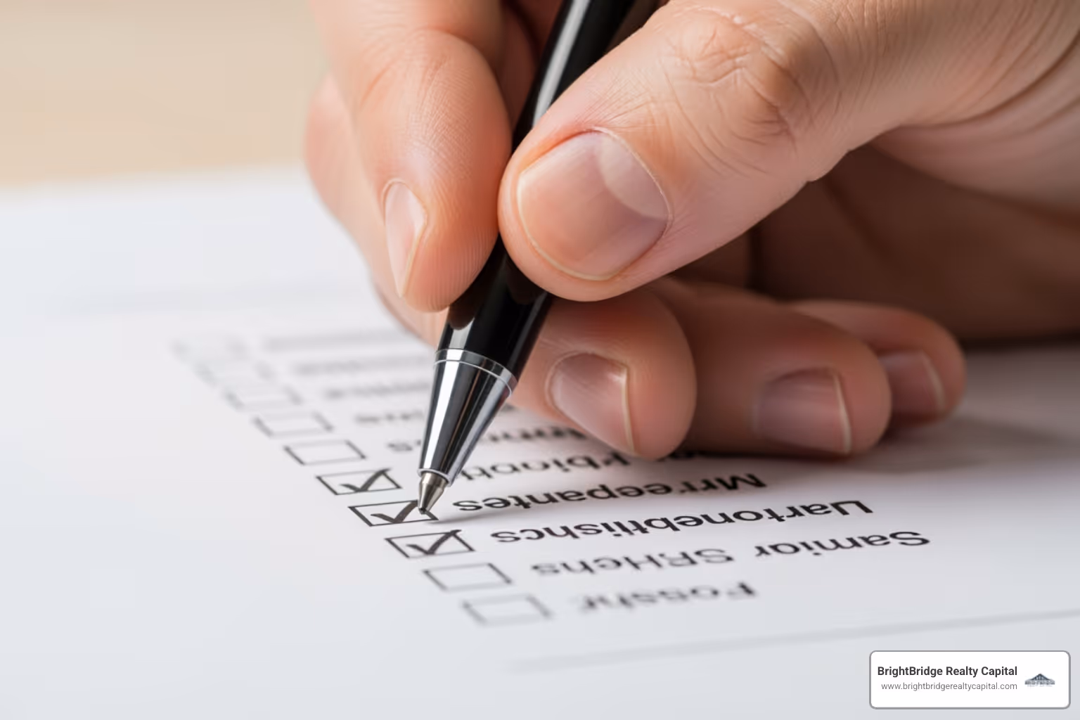 checklist of required documents - land development loans