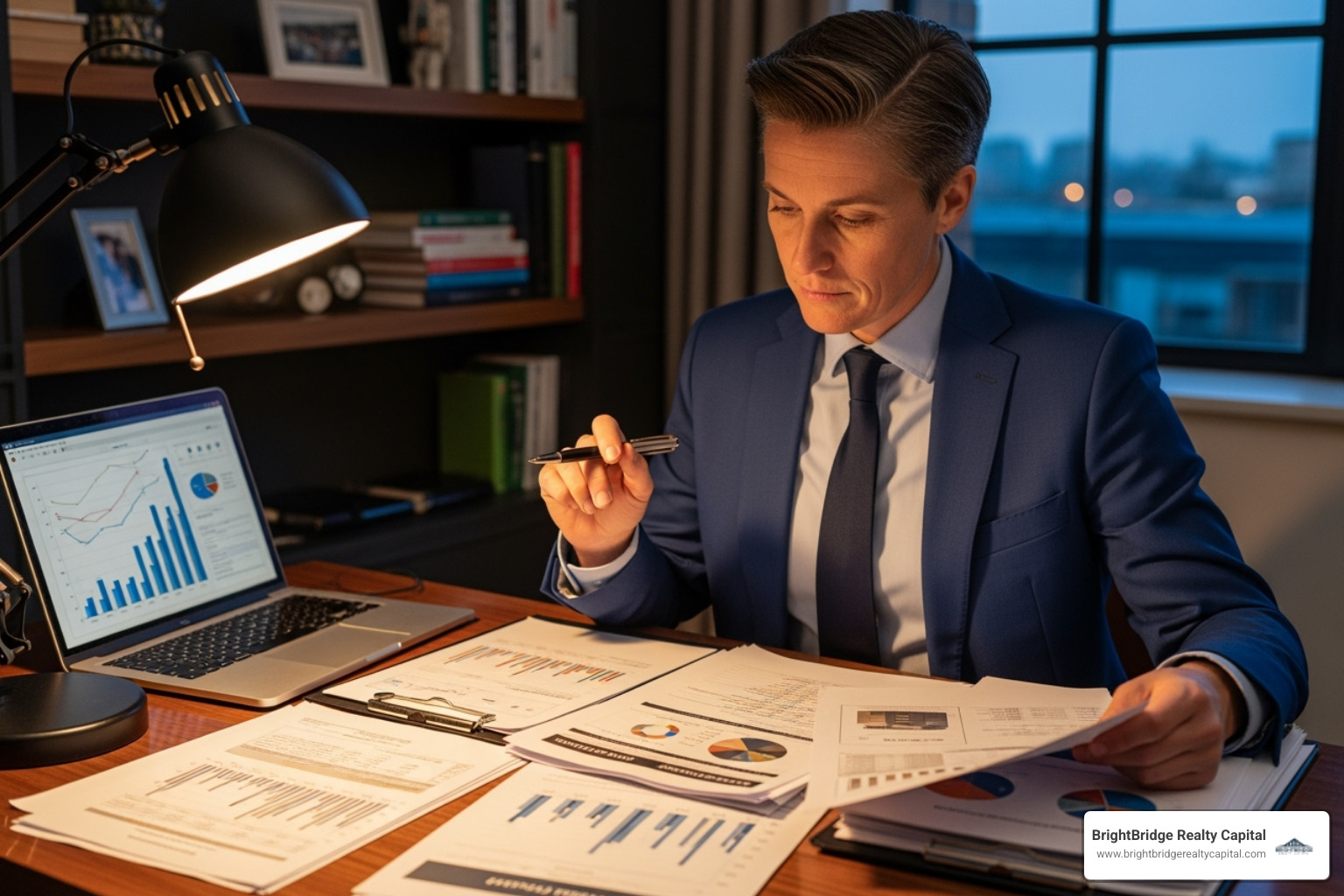investor reviewing property documents - fix and flip loan New York