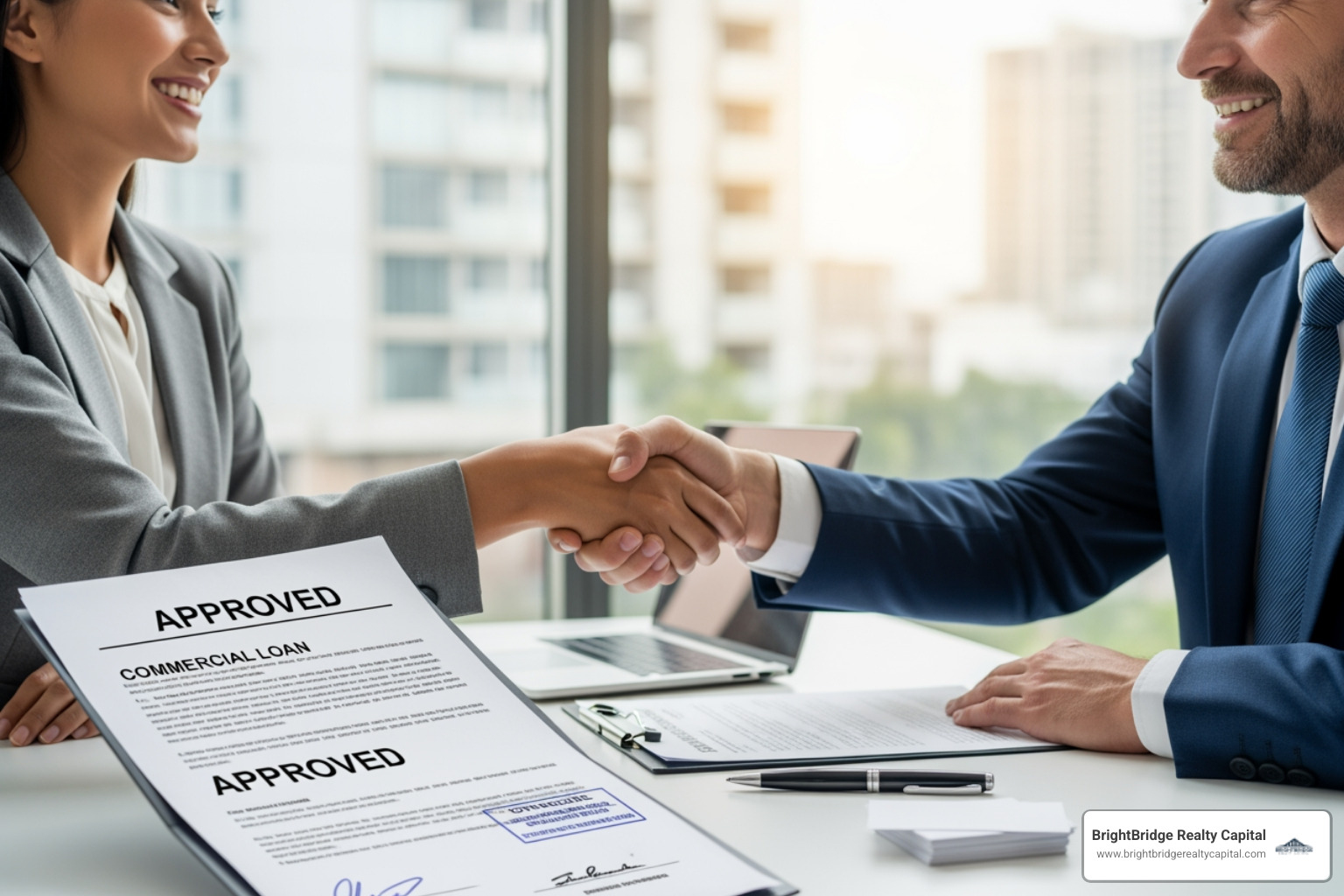 A credit report summary with a high score highlighted, showing various credit factors and a strong overall rating - commercial loan approval