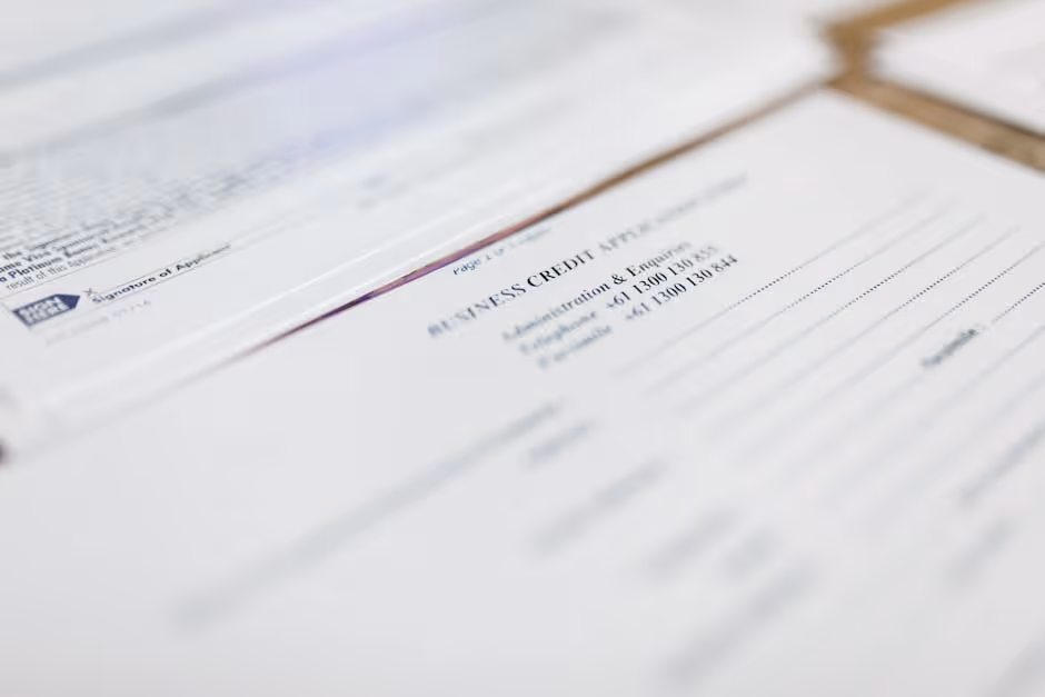 document checklist for a loan application, including financial statements, tax returns, property details, business plan, and credit reports - industrial property loan