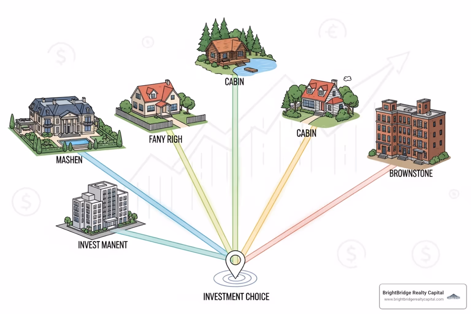 A flowchart illustrating different loan paths for an Airbnb investor - airbnb lending