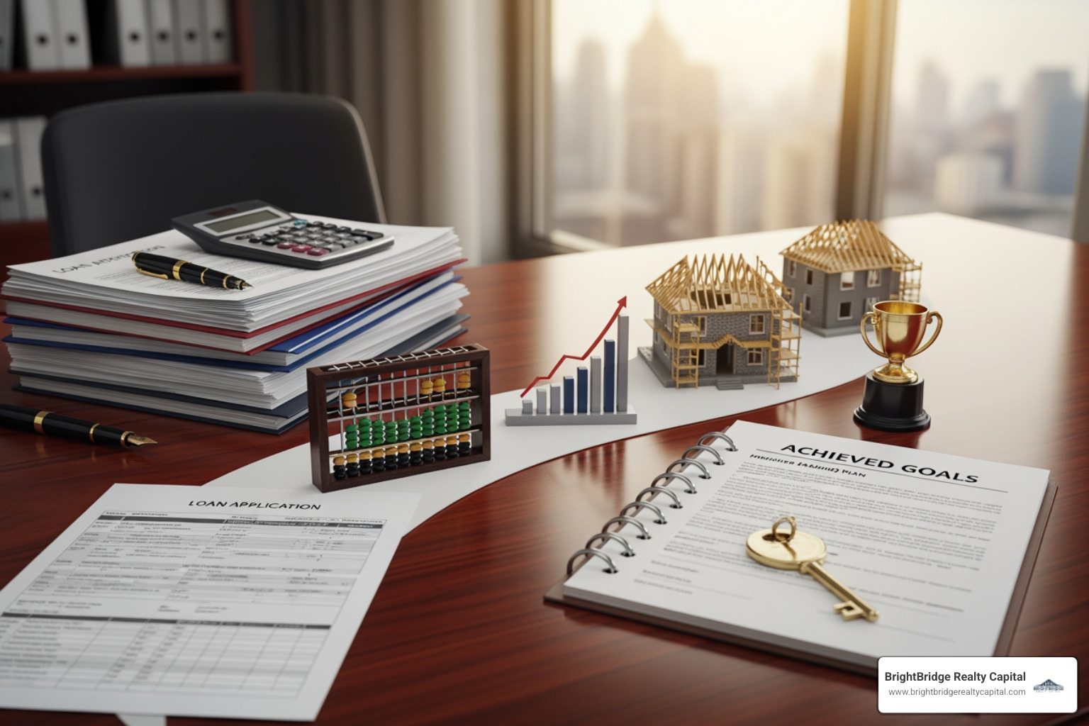 flowchart from loan application to exit strategy - multi family hard money