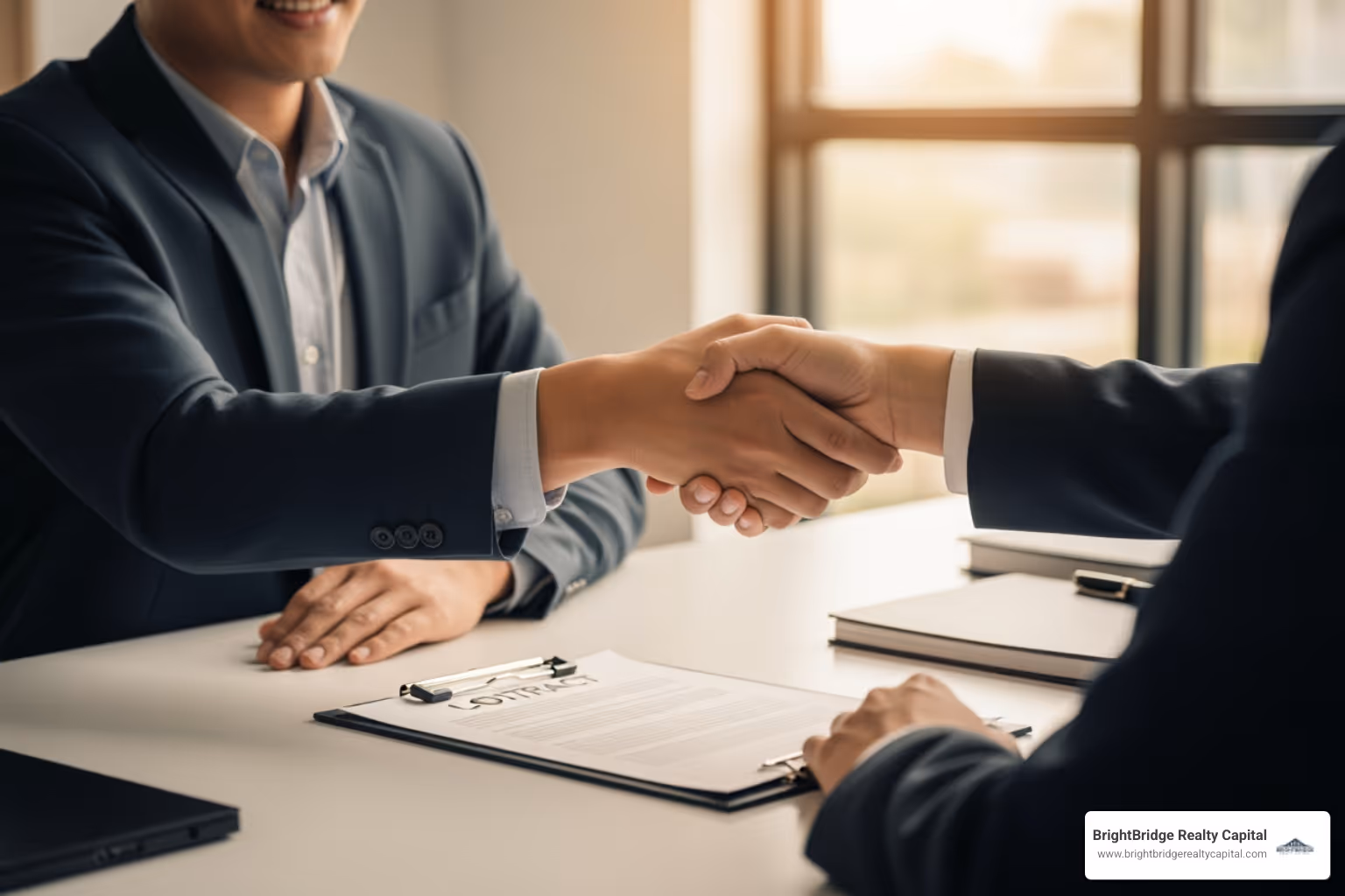 Real estate investor closing a deal - asset based bridge loans