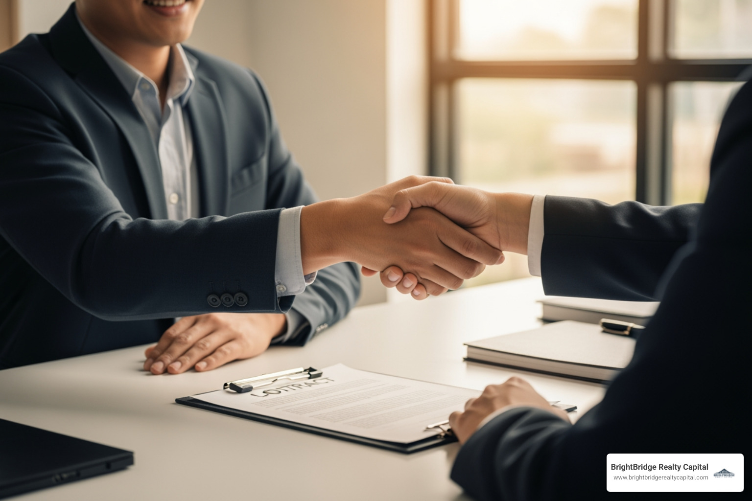 Real estate investor closing a deal - asset based bridge loans