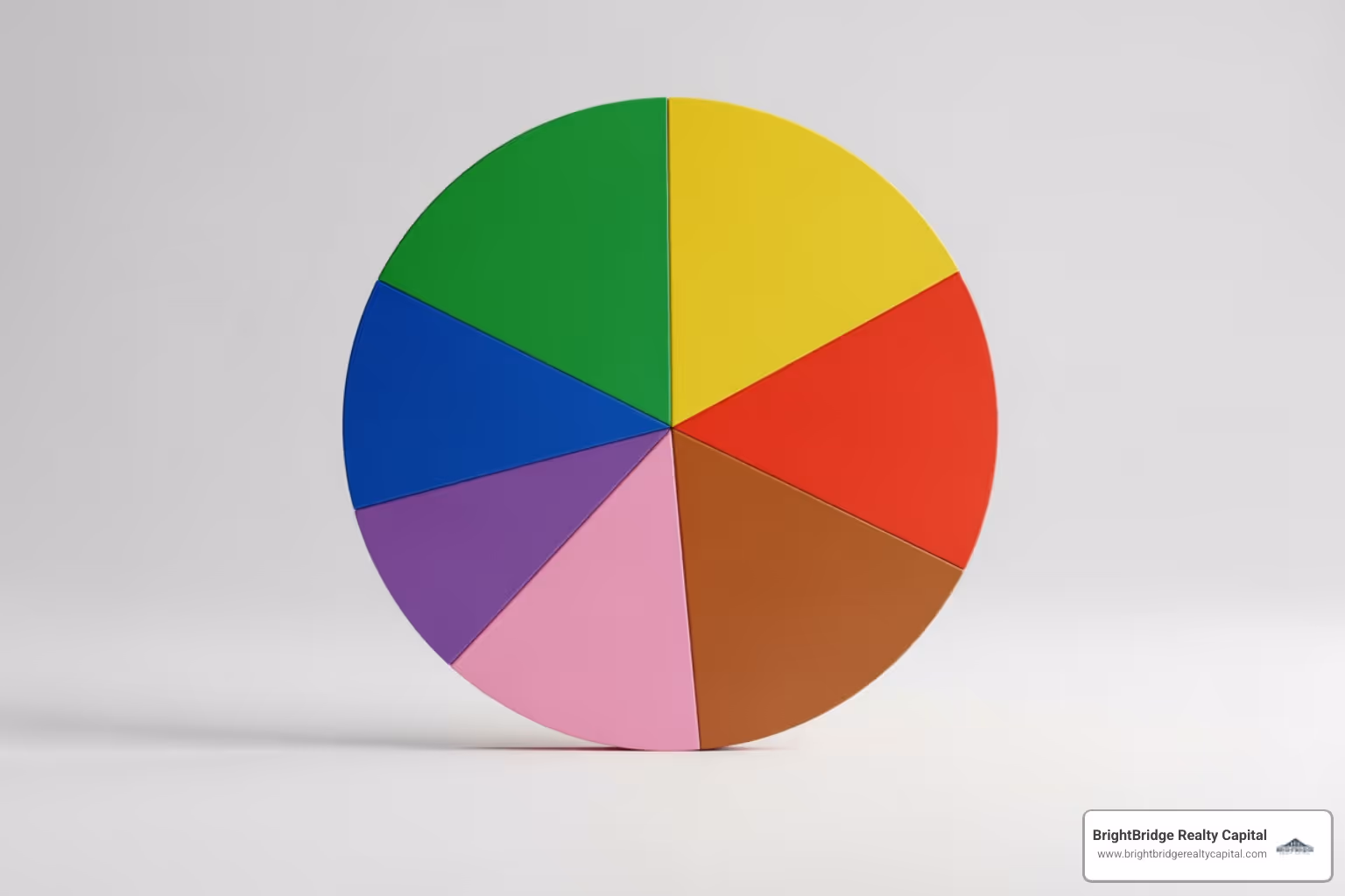 pie chart showing the components of total loan cost (interest, origination fee, etc.) - bridge loan interest