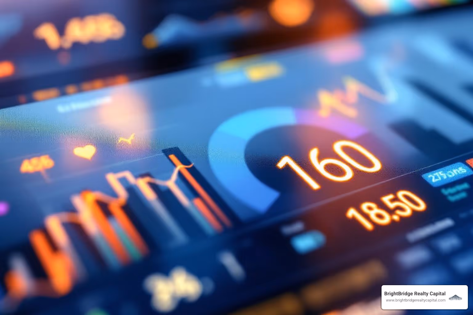 A close-up image of a credit score report showing various financial metrics and a credit score prominently displayed - rental property financing New York