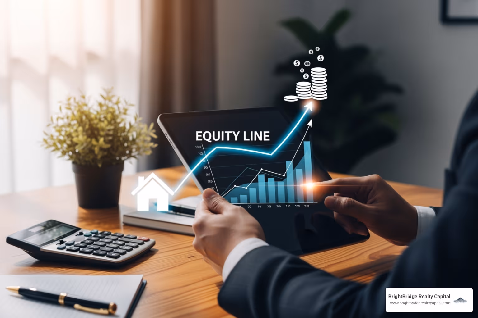 blueprint for home renovation - investment property equity line