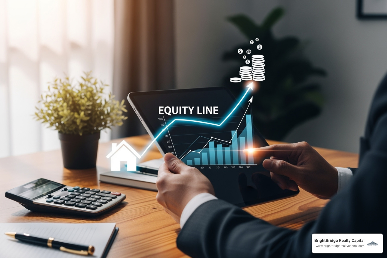 blueprint for home renovation - investment property equity line