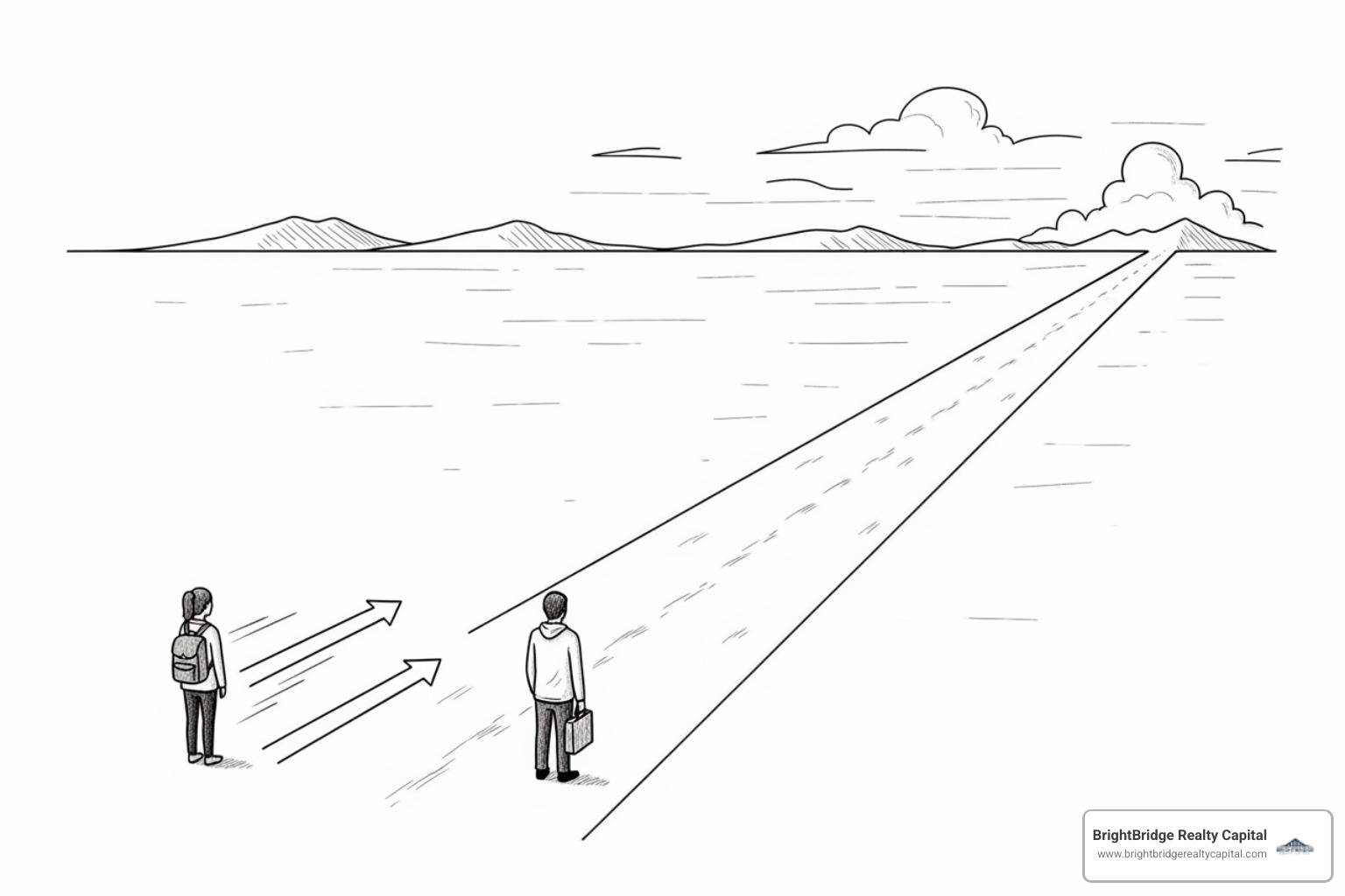 timeline showing a bridge loan's short term vs. a traditional mortgage's long term - Bridge loan financing timeline showing a bridge loan's short term vs. a traditional mortgage's long term - Bridge loan financing