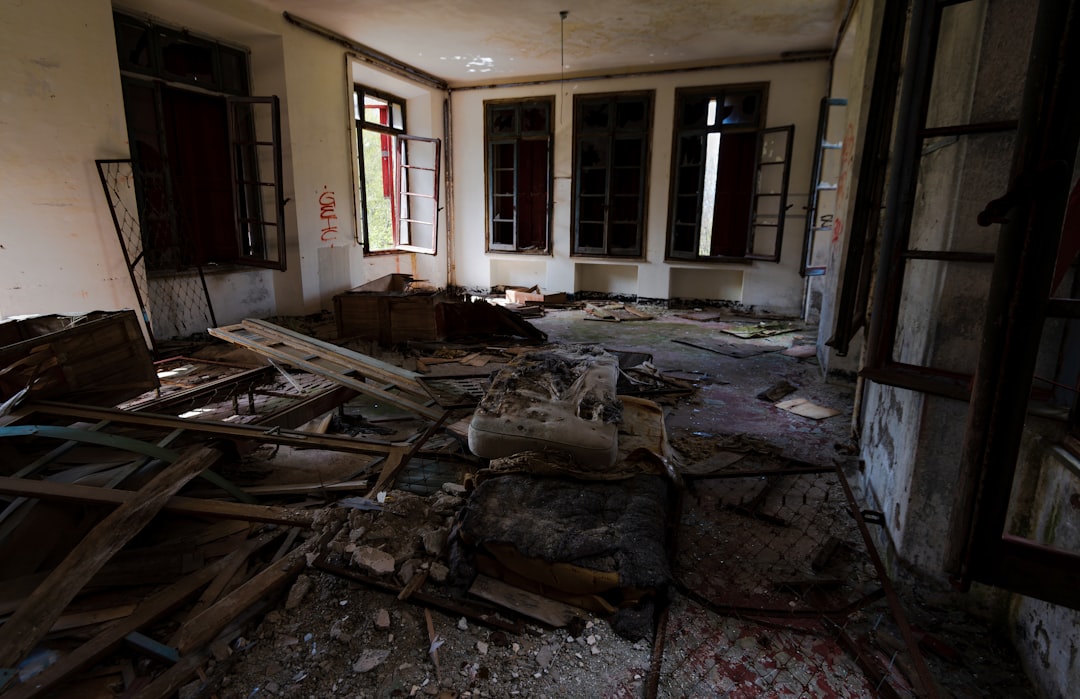 dilapidated room mid-renovation - arv loan