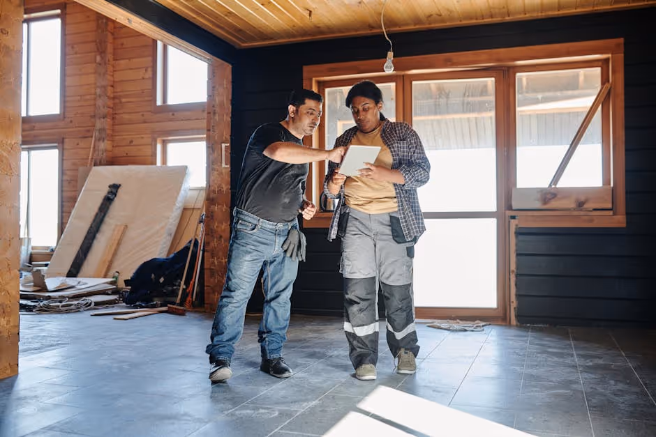 Renovation in Progress - fix and flip construction