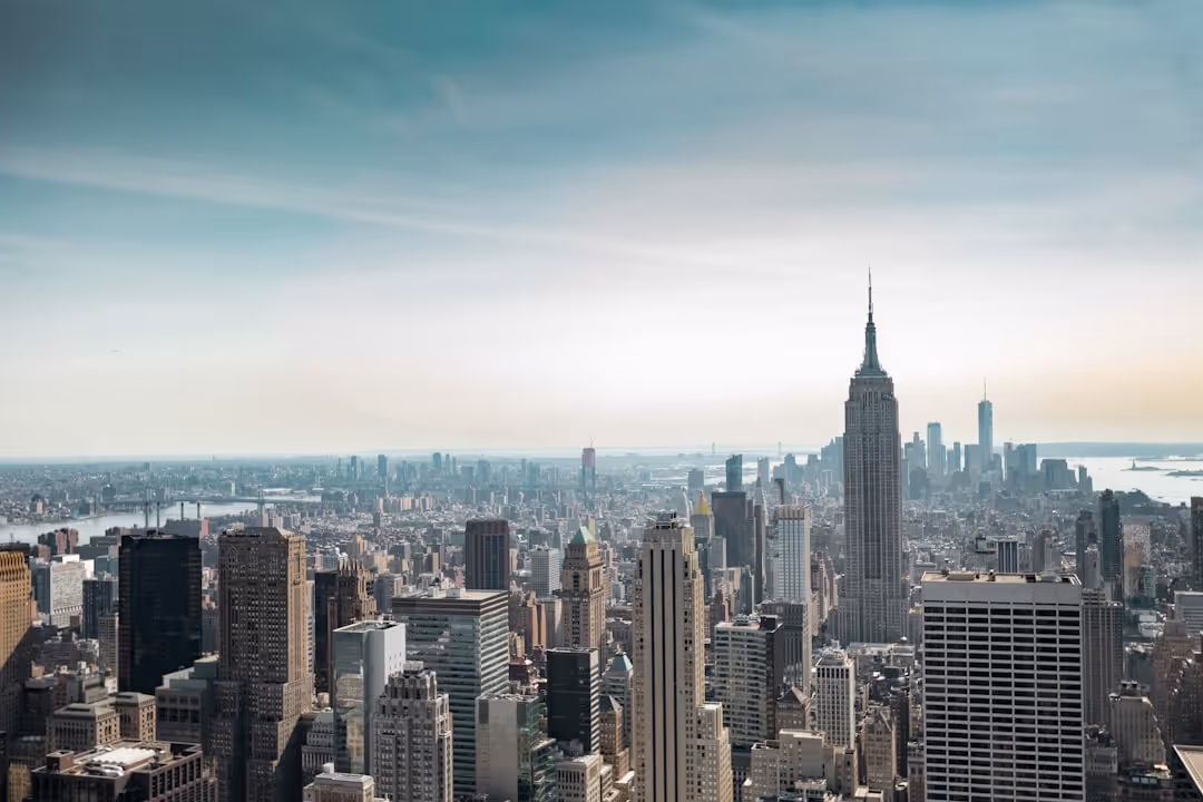 New York skyline - Real estate capital New York