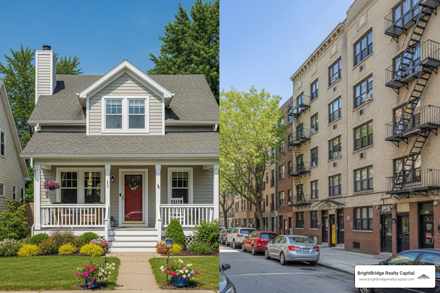 Comparing a cozy residential home with a multi-unit investment building - rental property loan terms Comparing a cozy residential home with a multi-unit investment building - rental property loan terms