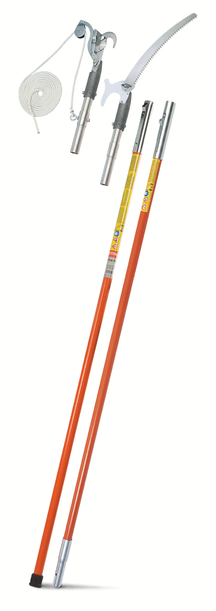 This pole pruner set is ideal for demanding, precise pruning.