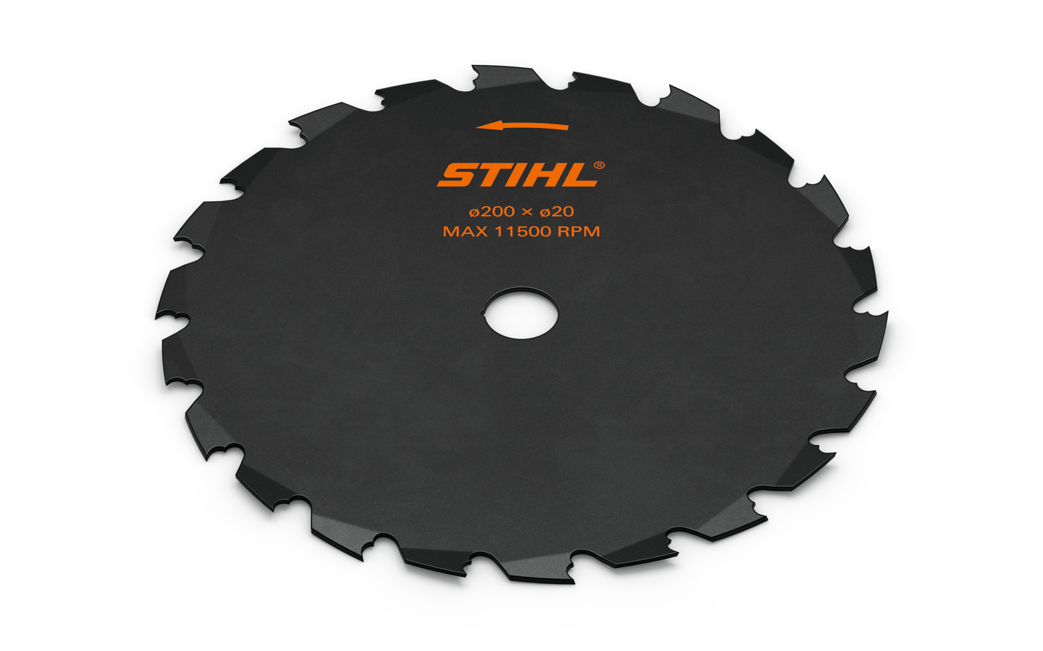 For sawing and clearing of gnarled bushes and thin tree trunks, reach for this special steel chisel tooth saw blade.
