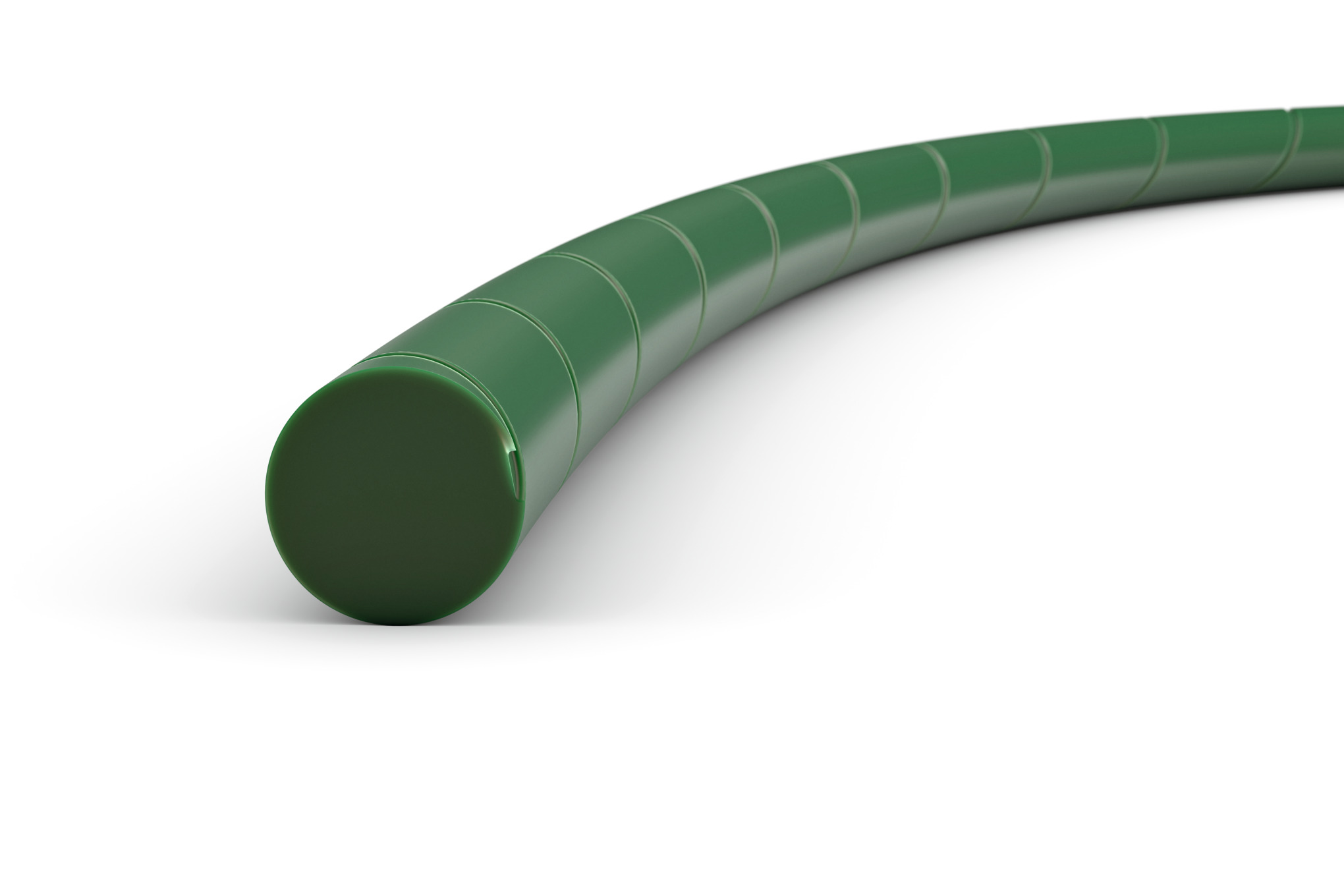 Round and quiet .160 mowing line: With groove profile for noise-reduced work