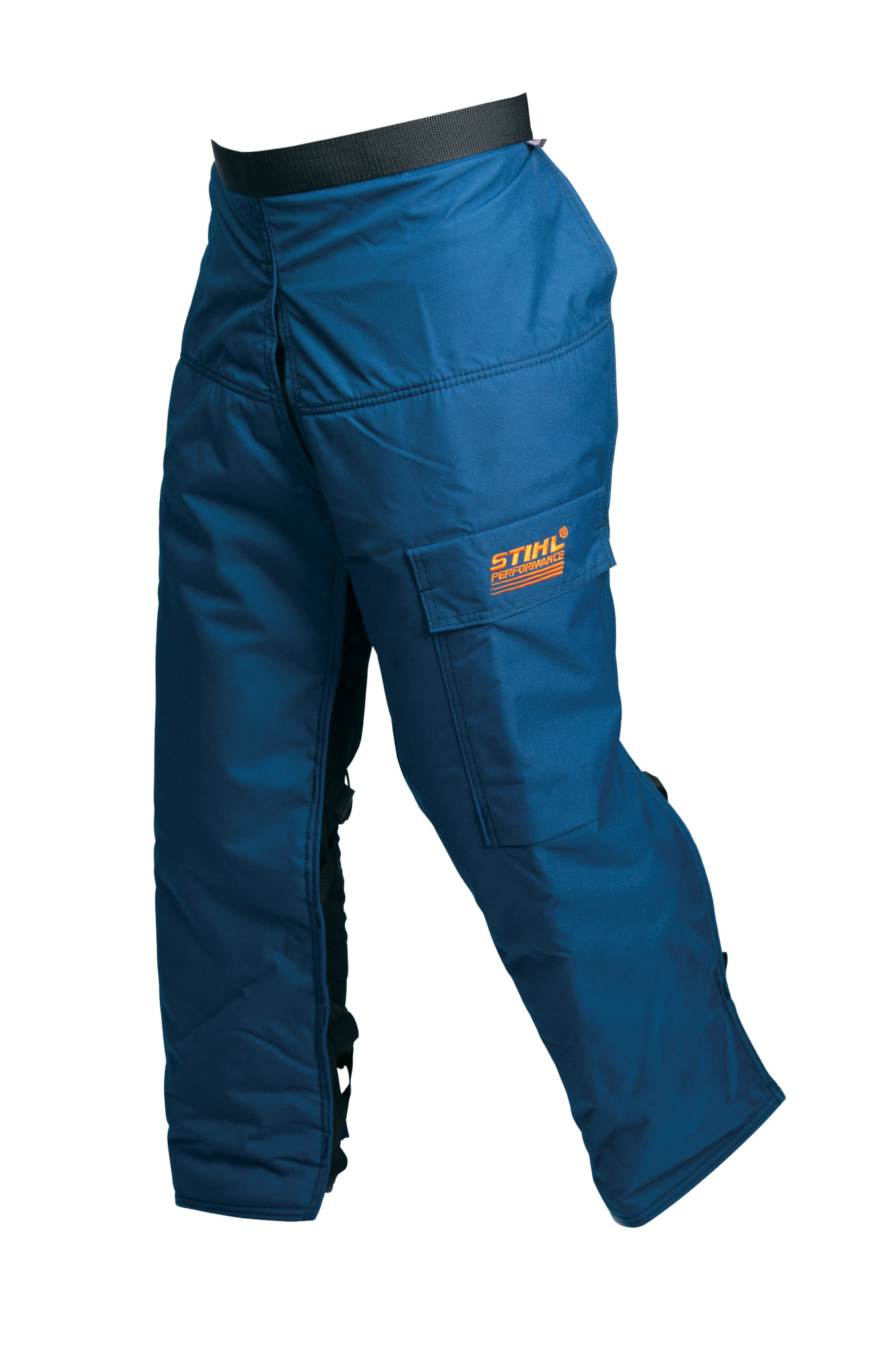 These apron chaps from STIHL are made from rugged, 400-denier nylon.