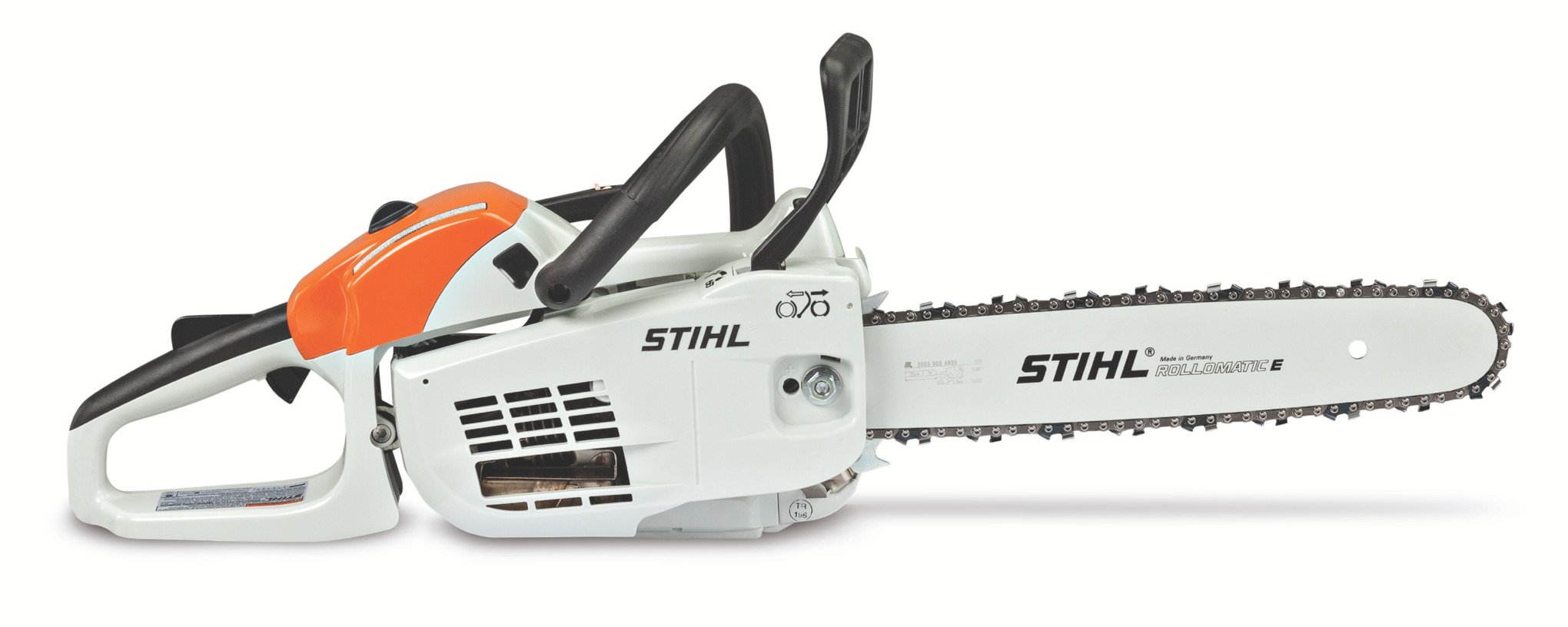 This lightweight and high-performing chainsaw features STIHL M-Tronic™ technology.