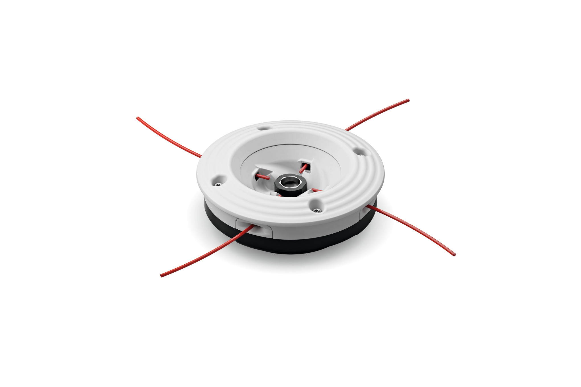 This is the ideal trimmer head if you prefer manual heads that require precut lengths of nylon line, even when operating in severe applications.
