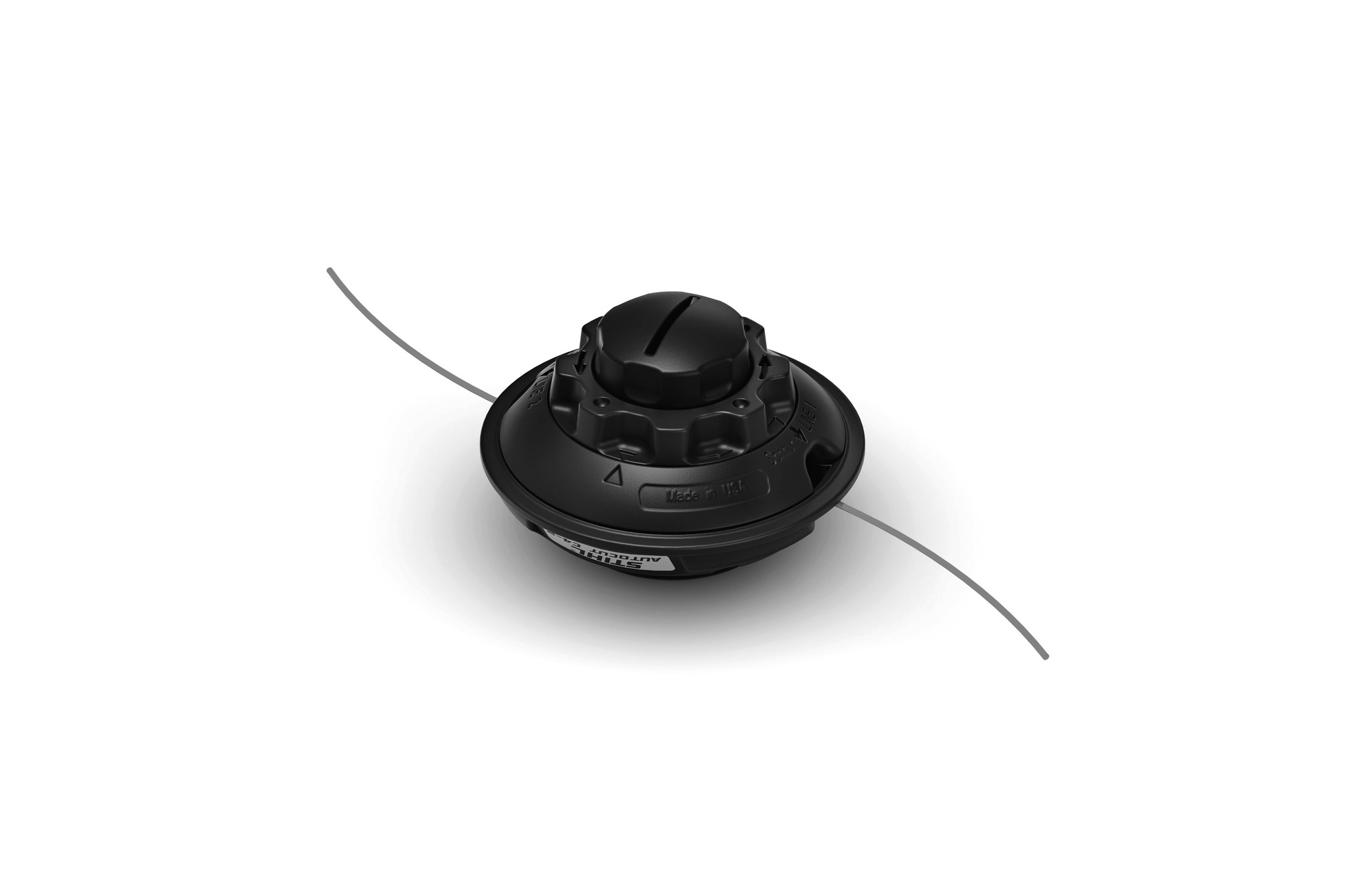 These AutoCut® cutting heads with EasySpool™ and TapAction™ are made for fast-loading residential trimming.