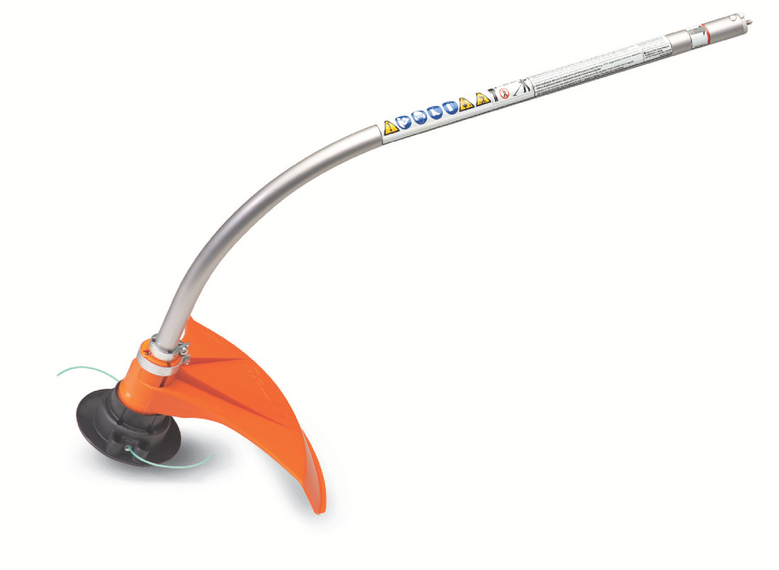 This STIHL KombiSystem curved shaft trimmer attachment is designed for greater comfort and ease of use.