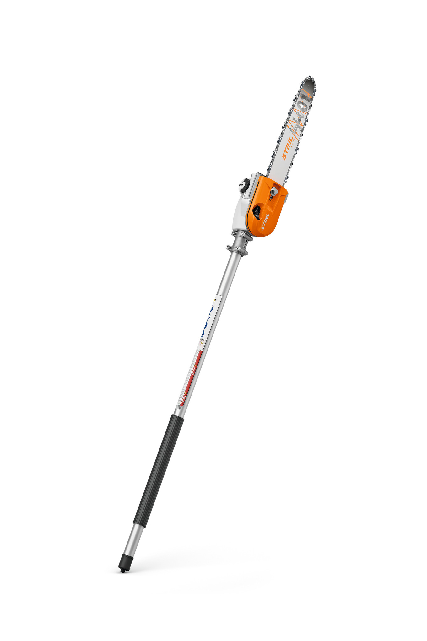 This STIHL KombiSystem pole pruner attachment makes quick work of pruning trees and shrubs.