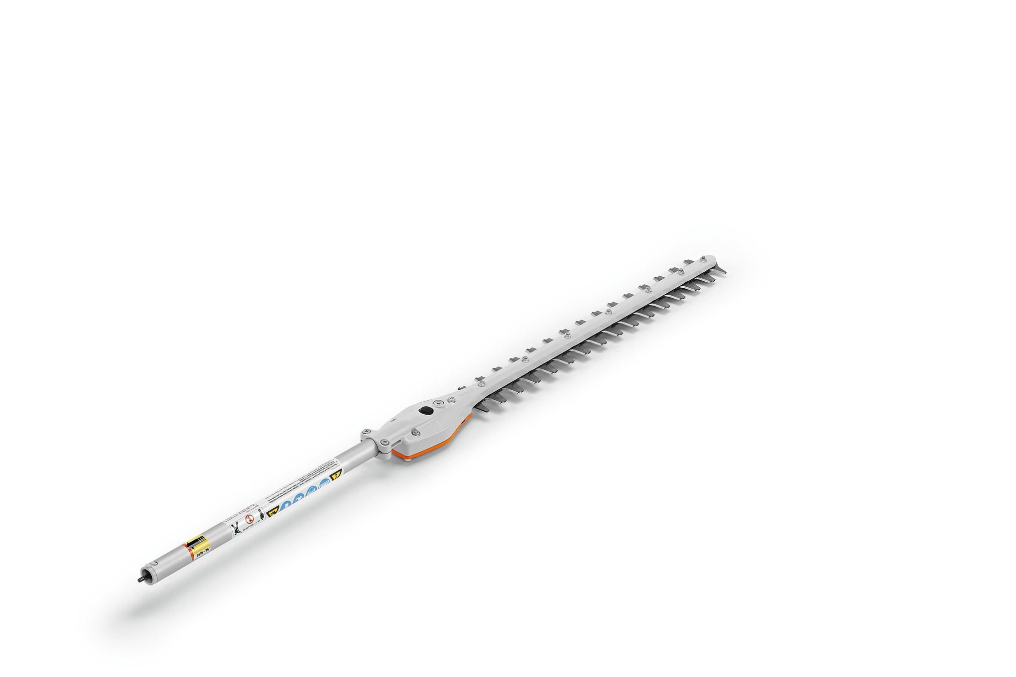 This STIHL KombiSystem straight hedge trimmer attachment makes it easier to reach those hard-to-reach hedges.