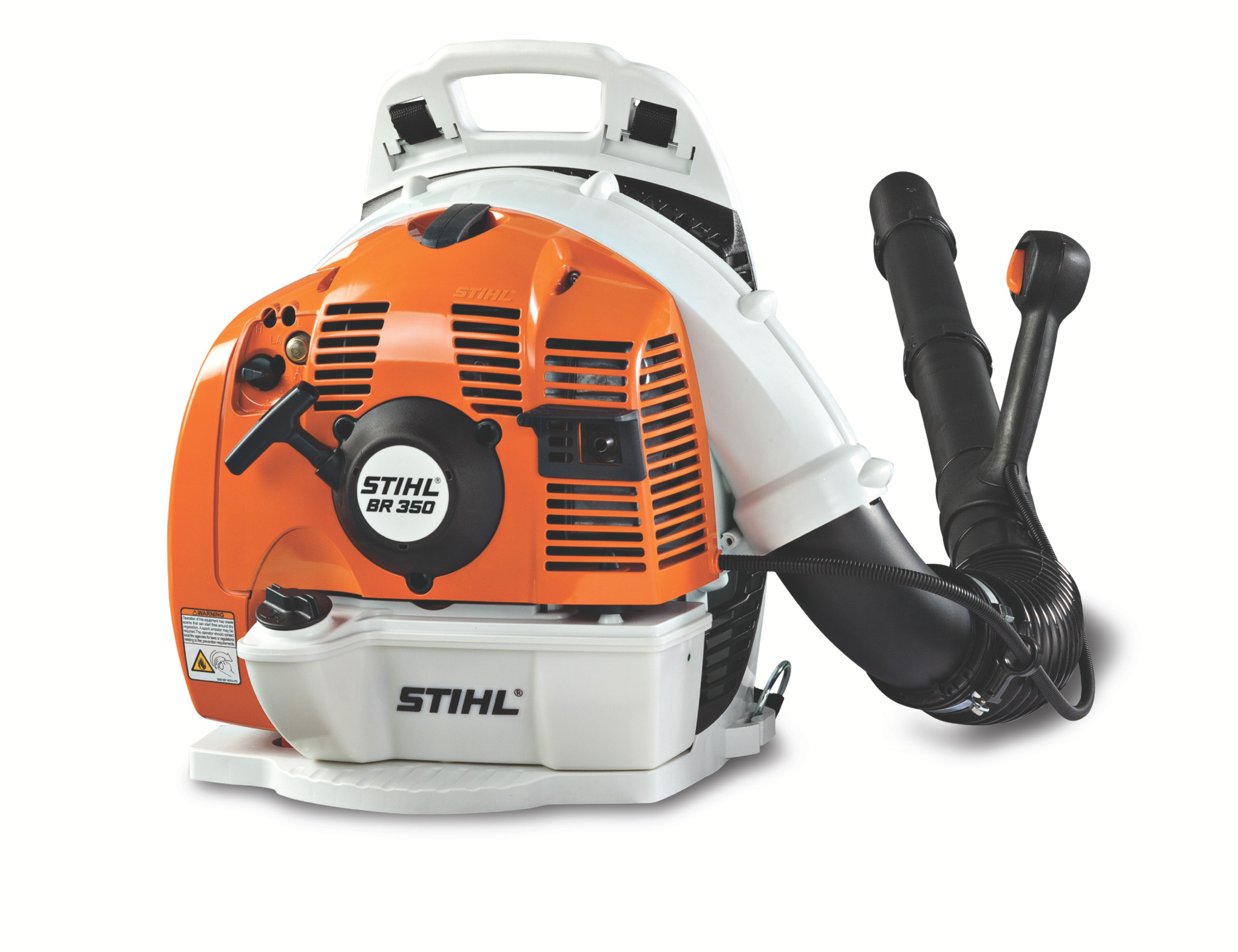 This powerful, fuel-efficient backpack blower tackles tough cleanup tasks.