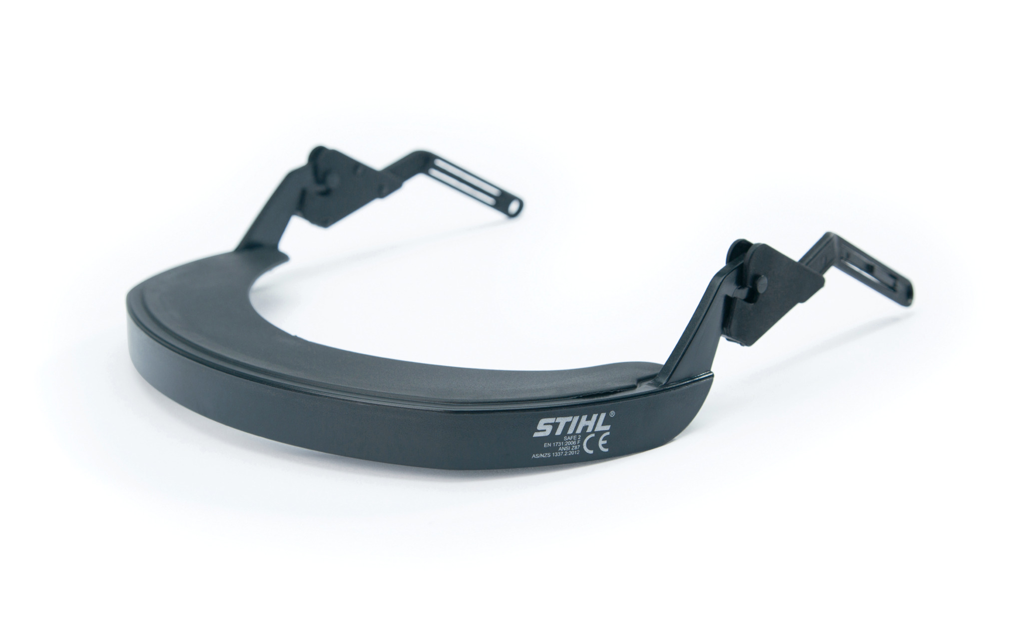 Replacement visor carrier for the STIHL function basic & STIHL Pro Mark™ helmet systems.
