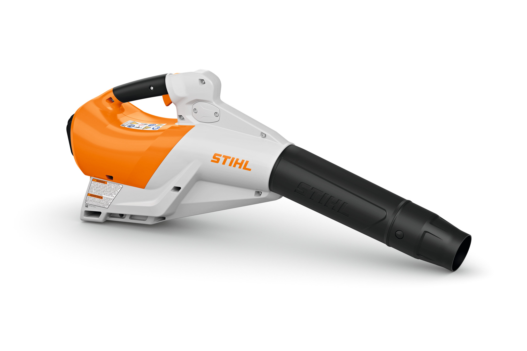 The most powerful battery handheld blower in the STIHL lineup is compact and capable of clearing wet debris and leaves.
