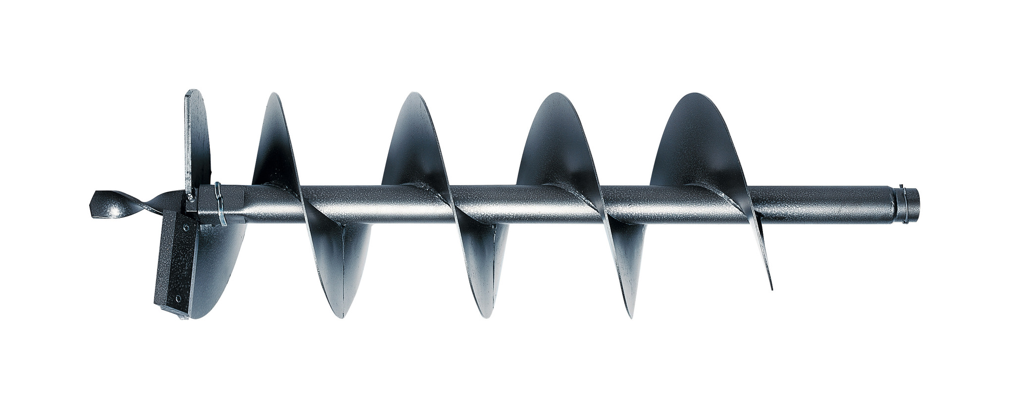 These Earth Auger Bits are custom designed for increased durability.