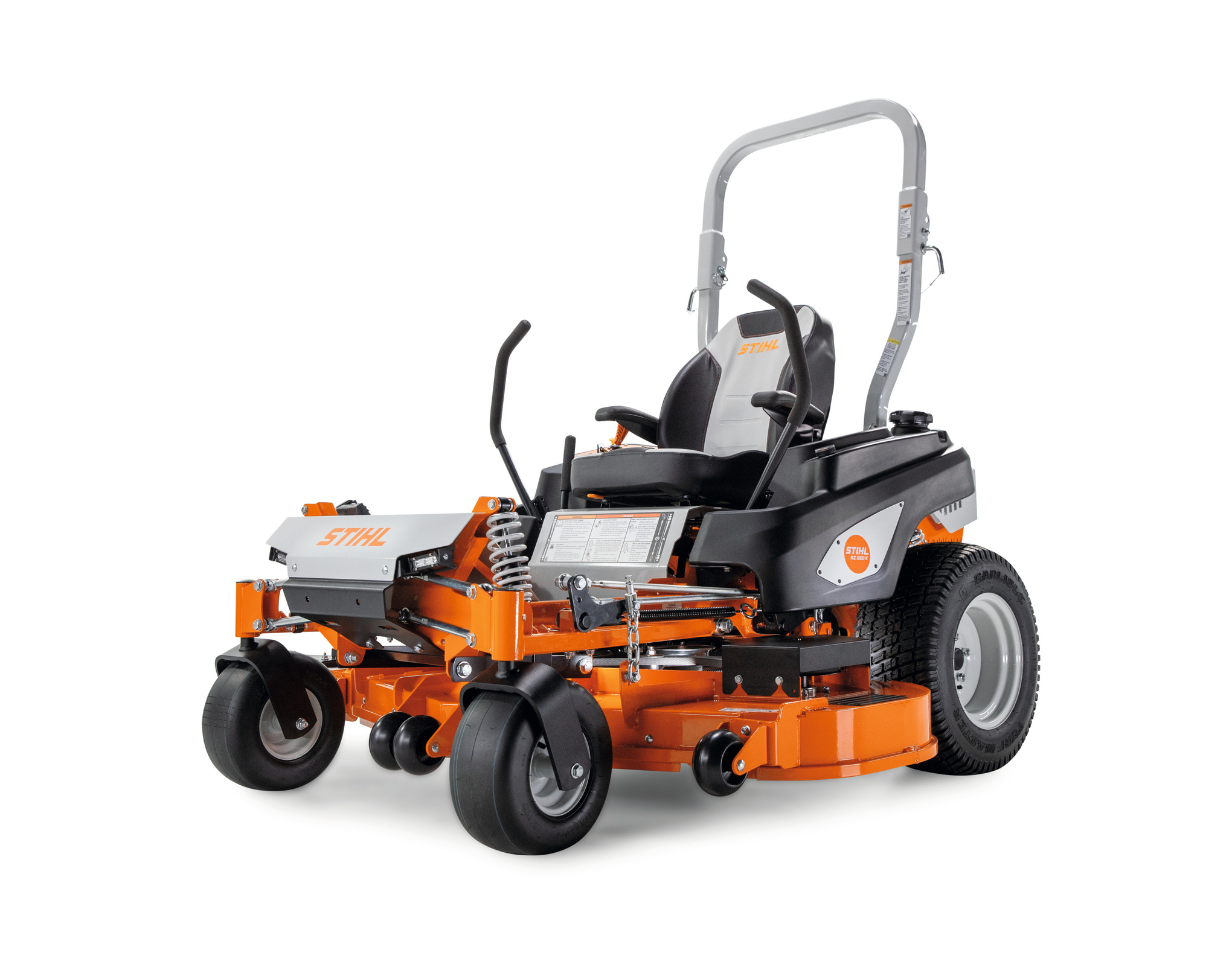 Financing & Rebate Available! | The STIHL RZ 560 K is a zero-turn mower with a 60'' mowing deck and 24 hp Kawasaki engine.