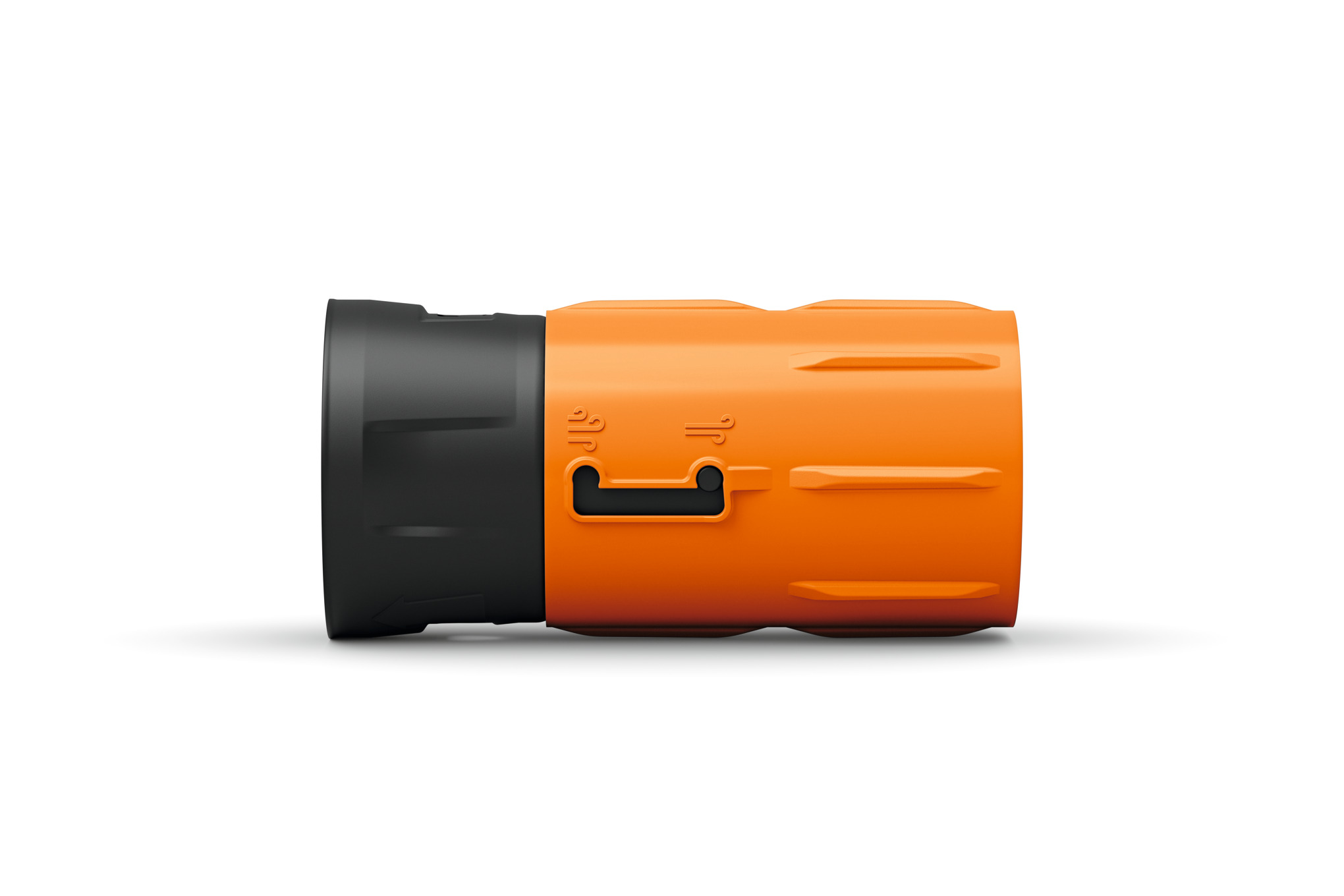 Adjustable round nozzle: switch between maximum volume and maximum speed