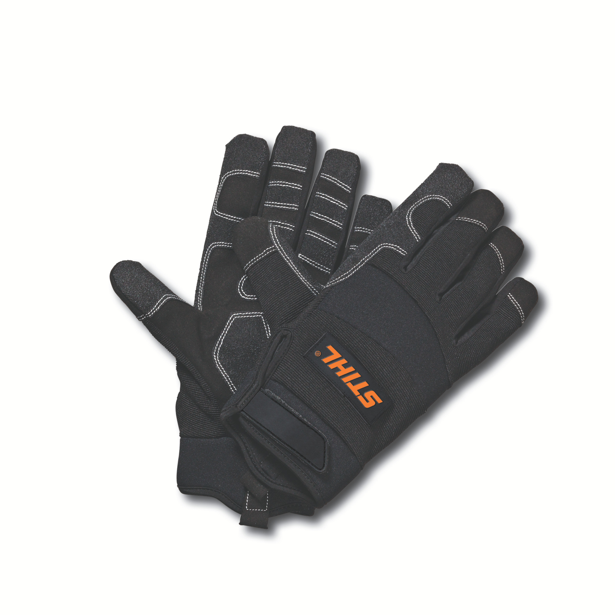 High-dexterity, textured gloves for increased grip, durability, and extended wear while operating outdoor power equipment.