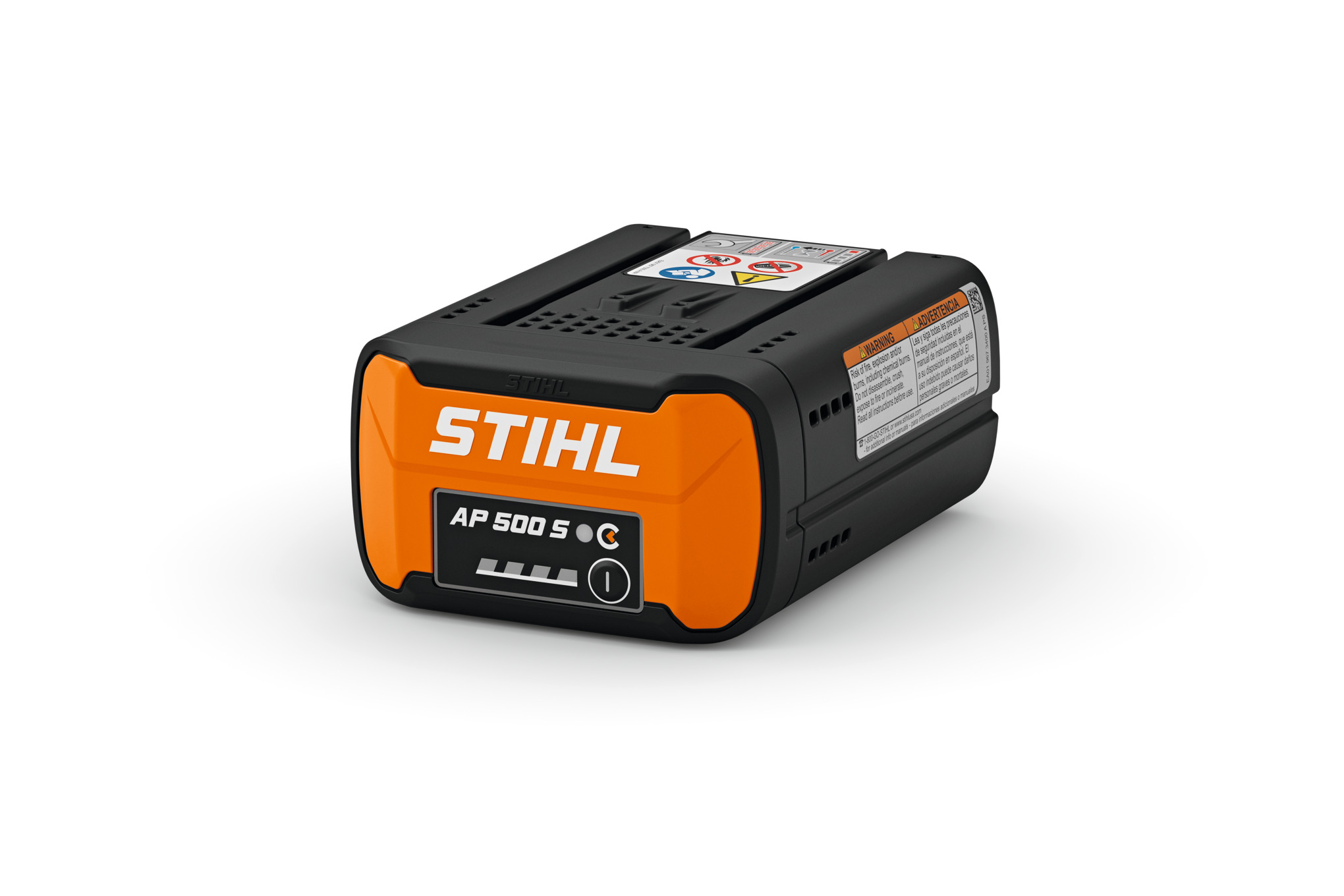 The AP 500 S is the most powerful STIHL AP System battery.