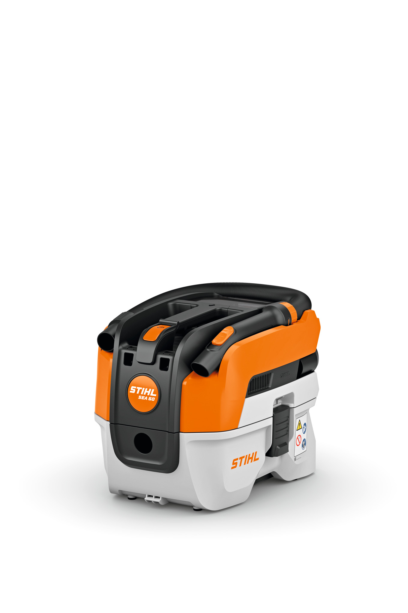 The STIHL SEA 50 is a compact, cordless wet and dry vacuum cleaner built for serious flexibility. No cords. No compromises. Just clean.